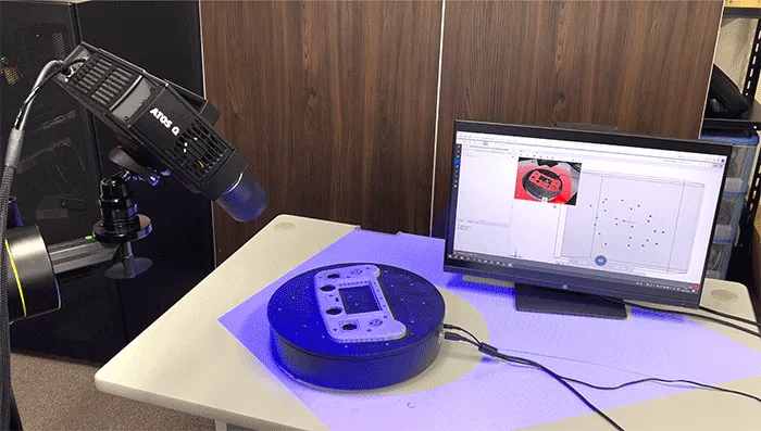Carl Zeiss GOM Metrology社製ATOS Qによる、高精度な3Dスキャニング