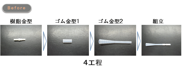 樹脂製品の組み立て工程